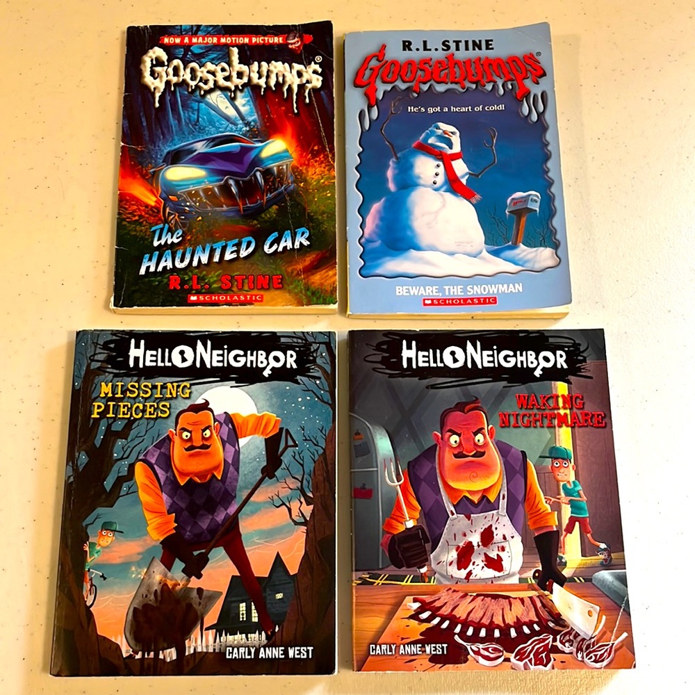 4 Paperback Books